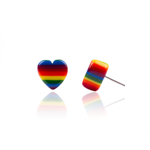 Ohrstecker Pop Pride Herz