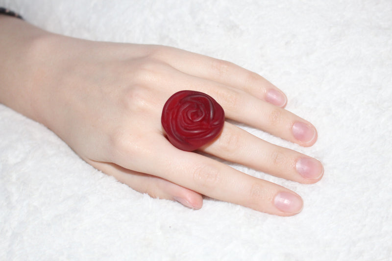 Ring Rose karmin (05)